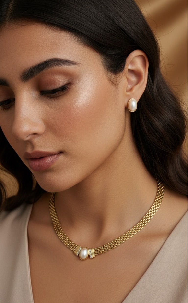 Golden Pearl Grace Set