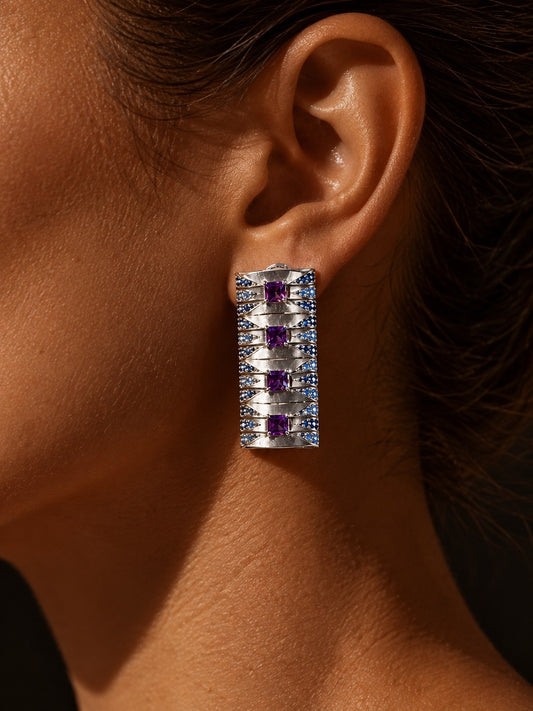 Amethyst Statement Jewelry Set “Pre-order “