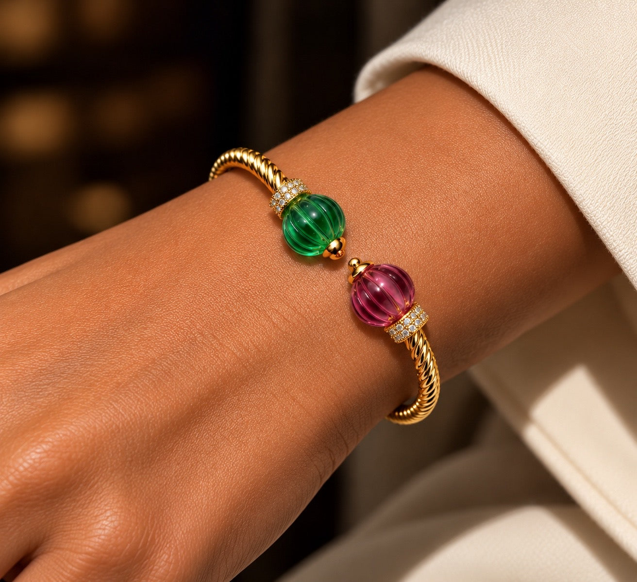 Coloré Open Cuff Adjustable Bracelet “Pre-order “