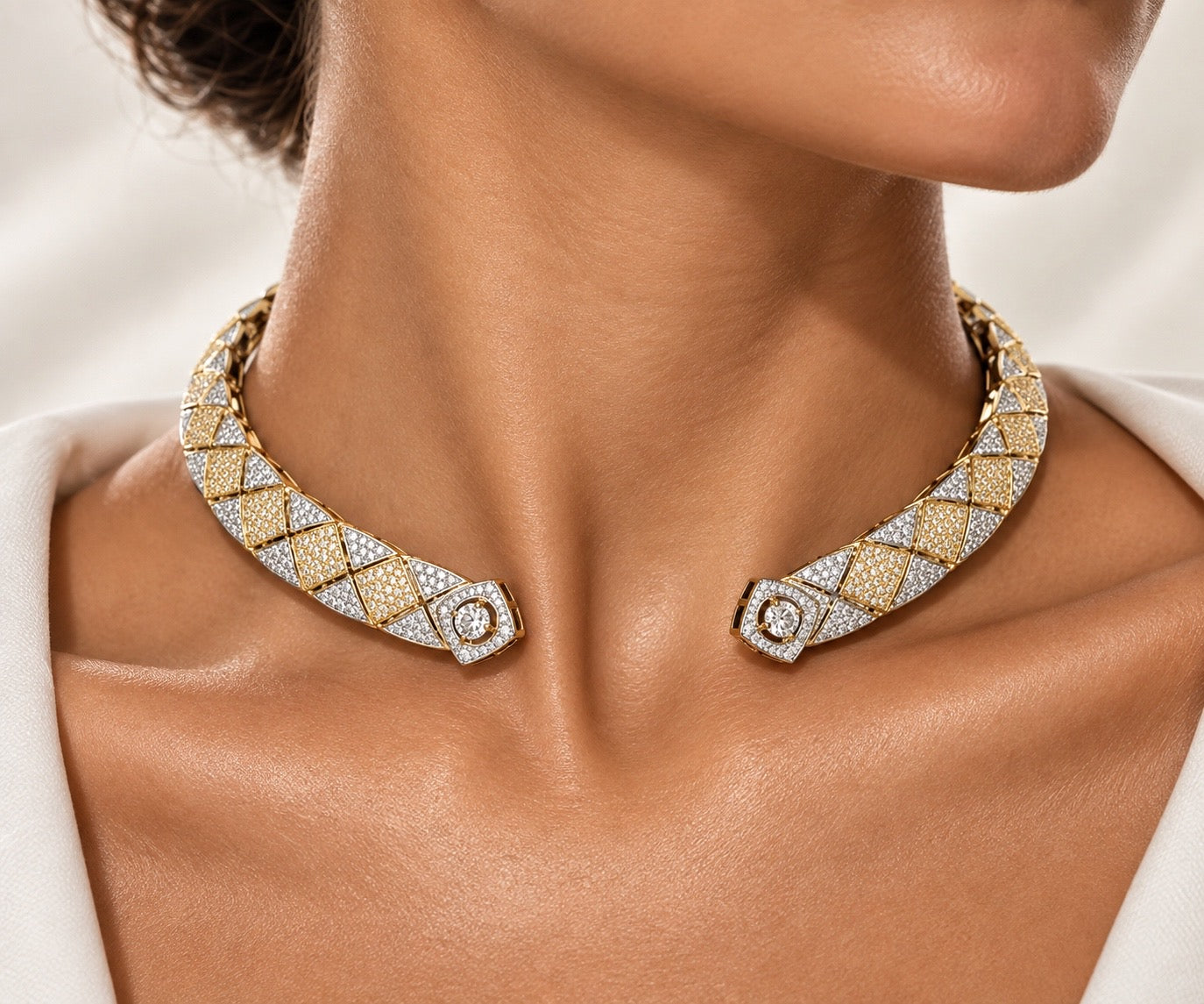 The Golden Mosaic Choker Set “Pre-order “