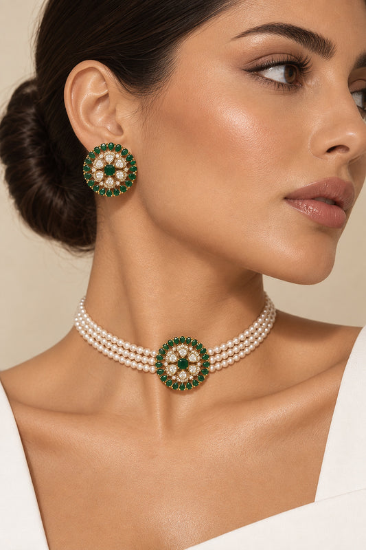 The Emerald Maharani Set “Pre-order “