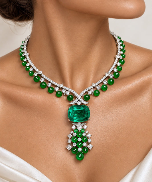 The Emerald Majesty Statement Set “Pre-order “