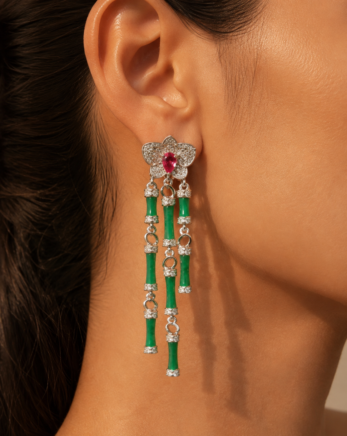 The Orchid jewelry set “Pre-order “