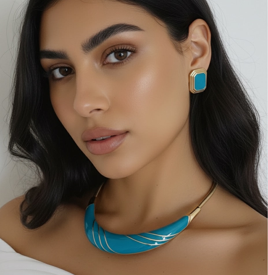 Turquoise Twist Set