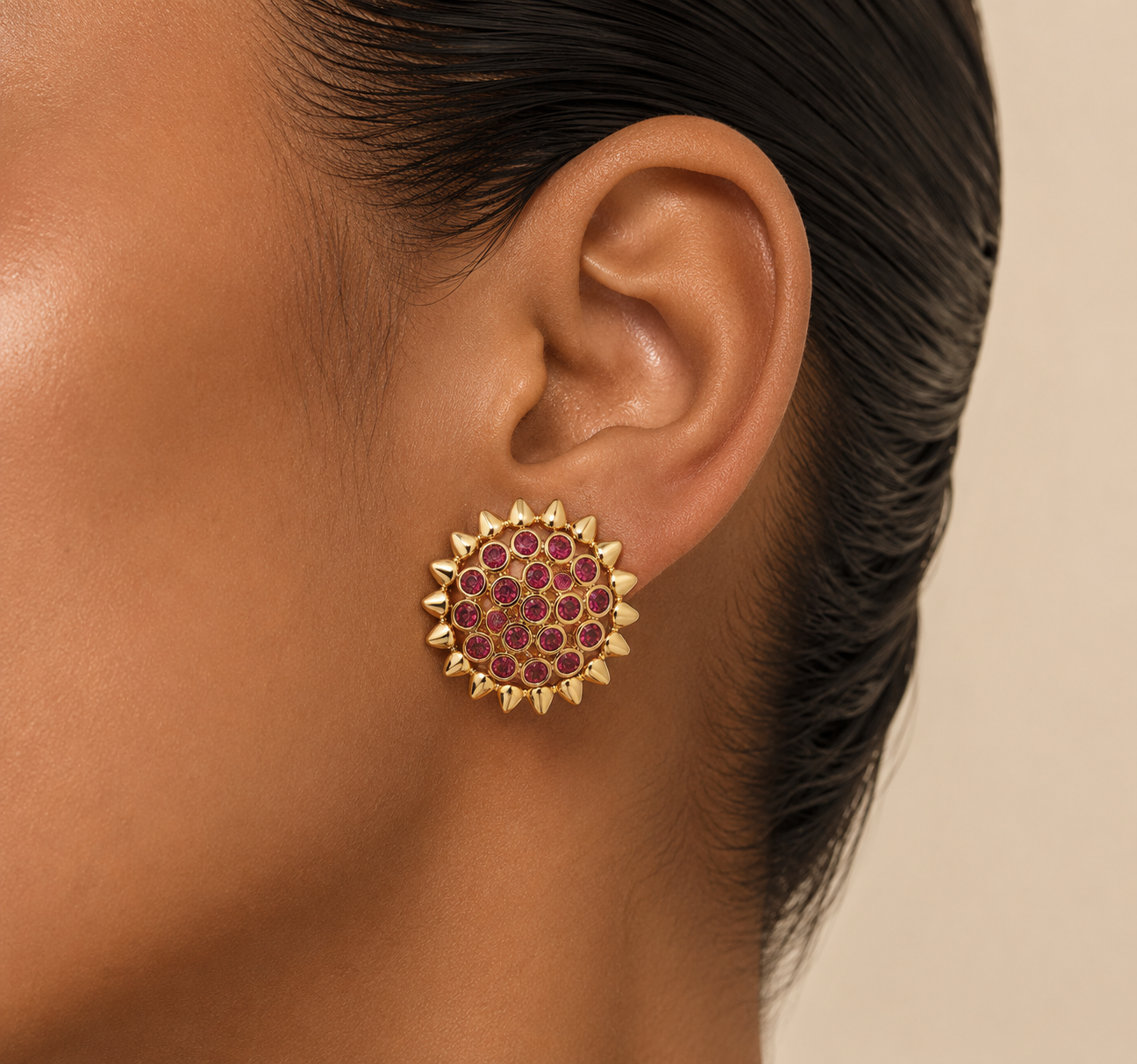 Pink Soleil Earrings “Pre-order “