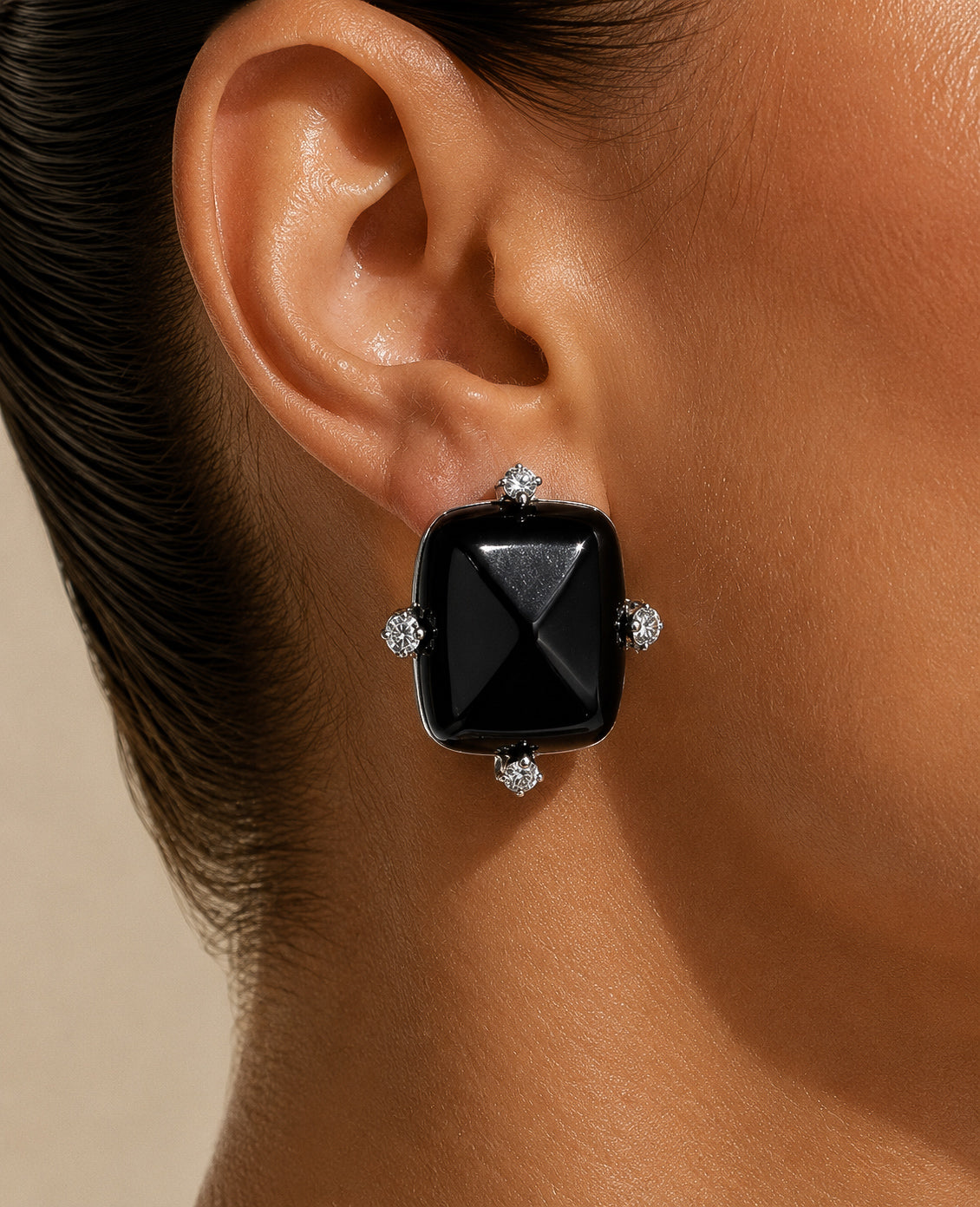 Midnight Onyx Crystal jewelry Set “Pre-order “