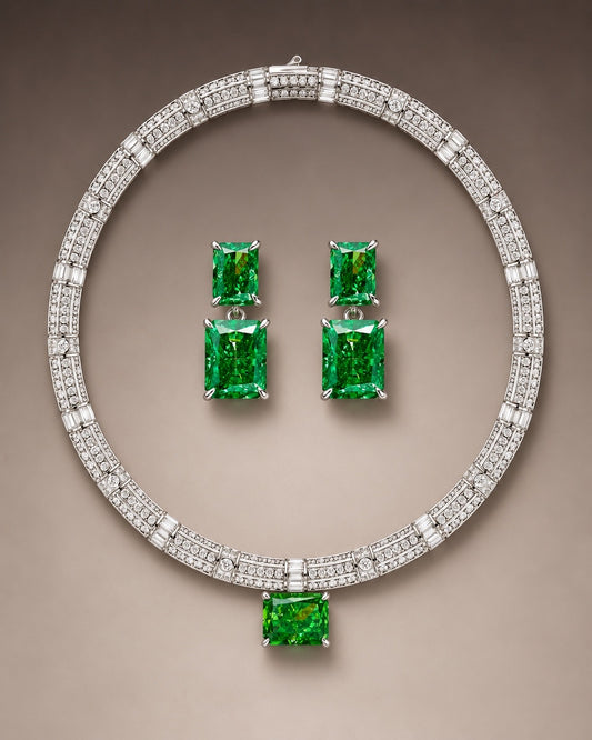 Emerald Radiance Jewelry Set "Pre-order “