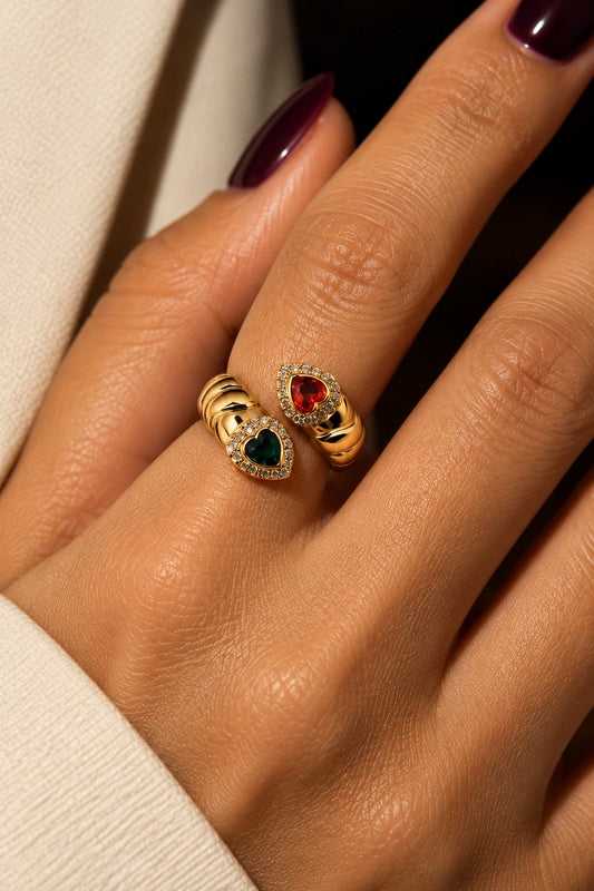Adjustable High End Gold Plated Ring “Pre-order “