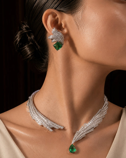 Open choker jewelry set “ Pre-order “