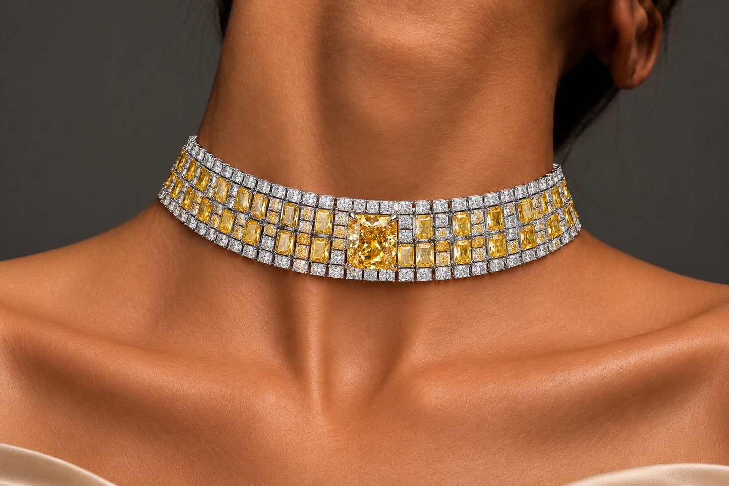 The Aurelia Choker Jewelry Set