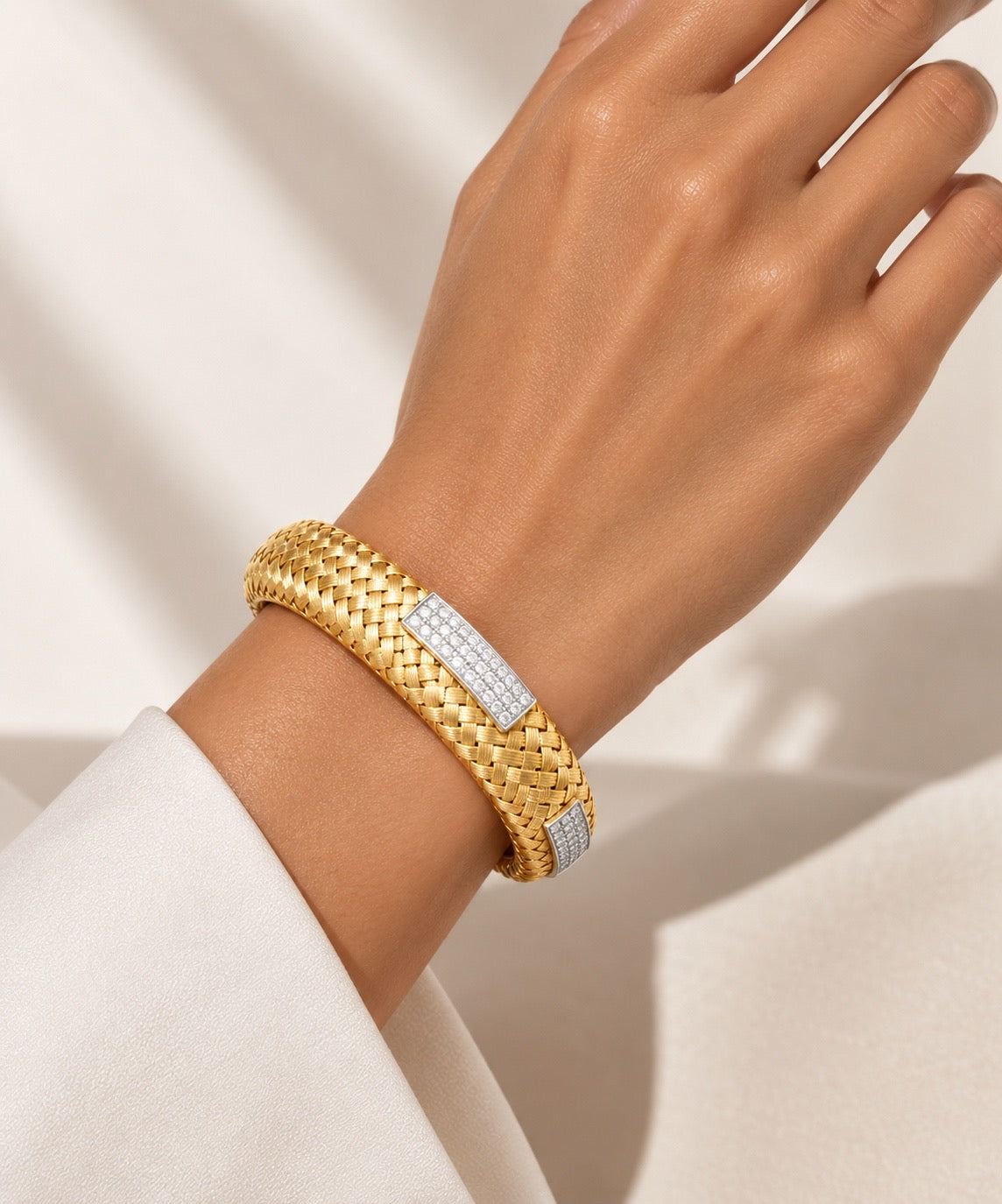 Luxe Woven Gold Statement Jewelry Set” Pre-order “