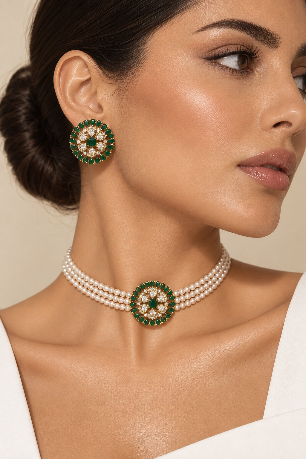 The Emerald Maharani Set “Pre-order “