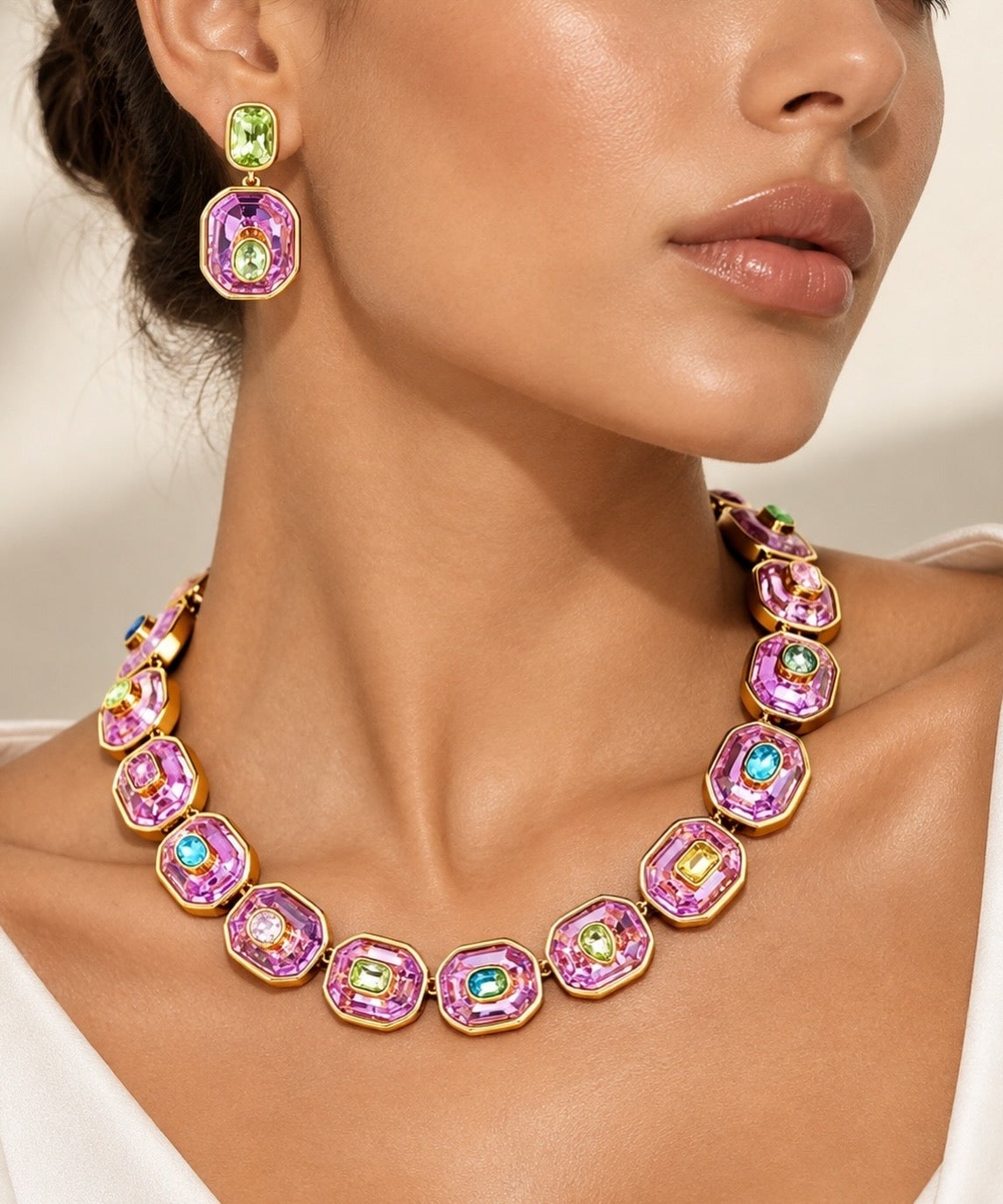 Rose Prism Statement Set