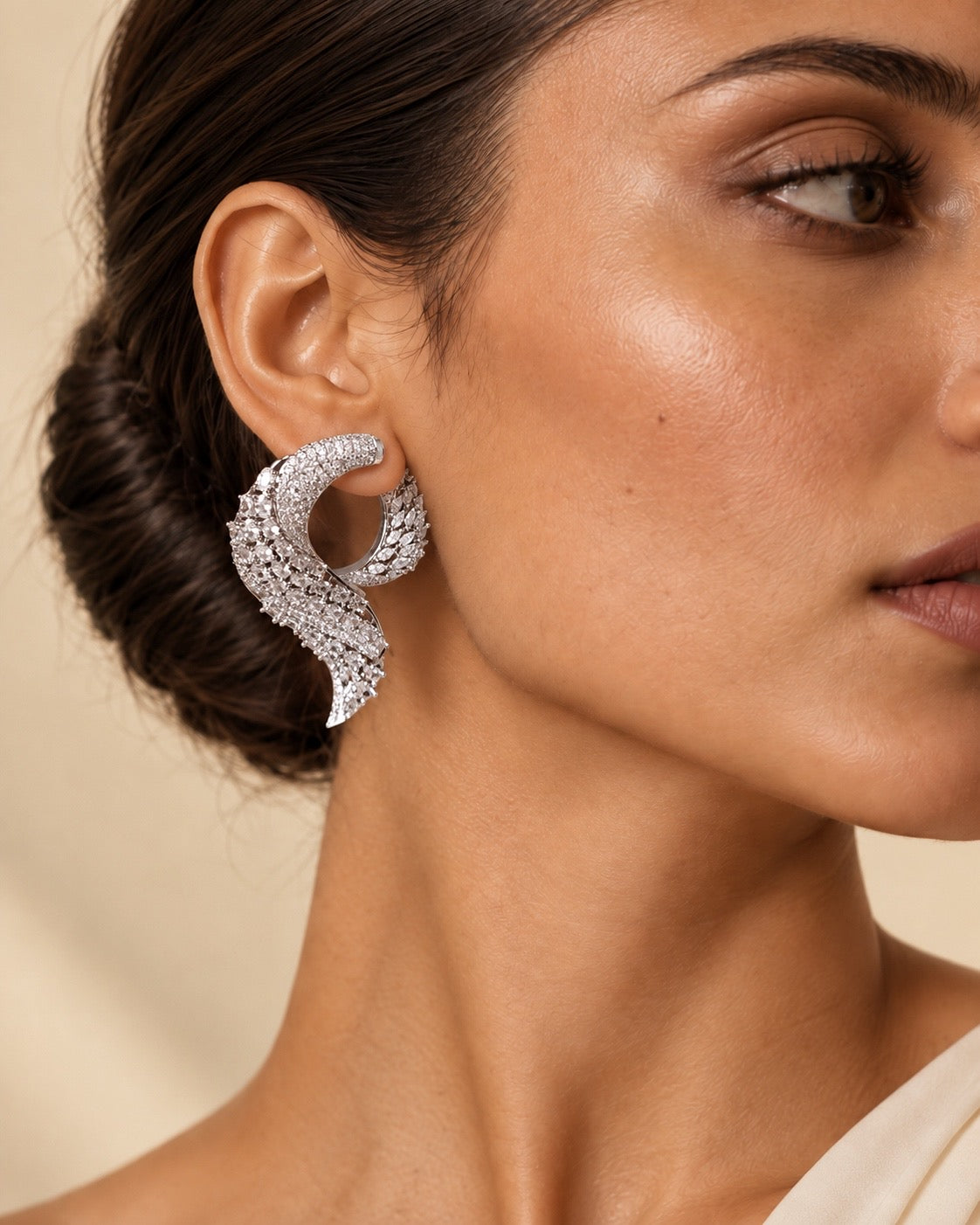 Celestial Serpent Crystal Jewelry Set