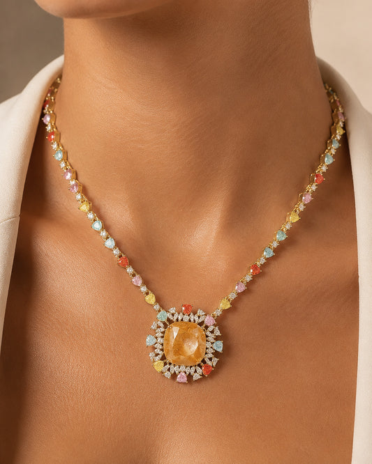 Stunning multi color jewelry set “Pre-order “
