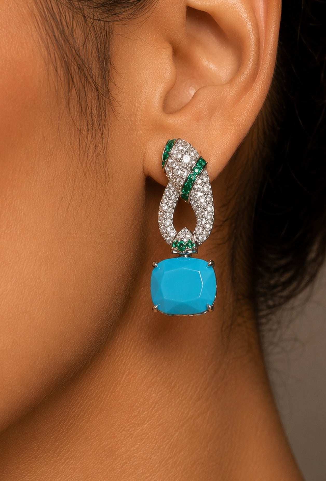 Azure Emerald Statement Set