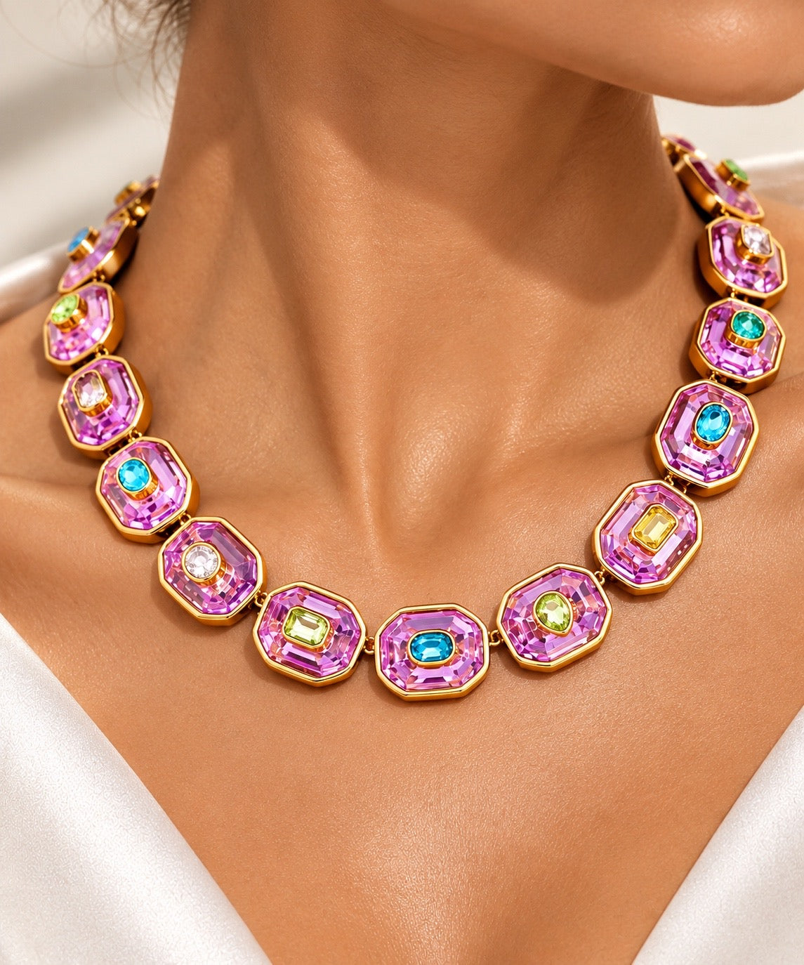 Rose Prism Statement Set