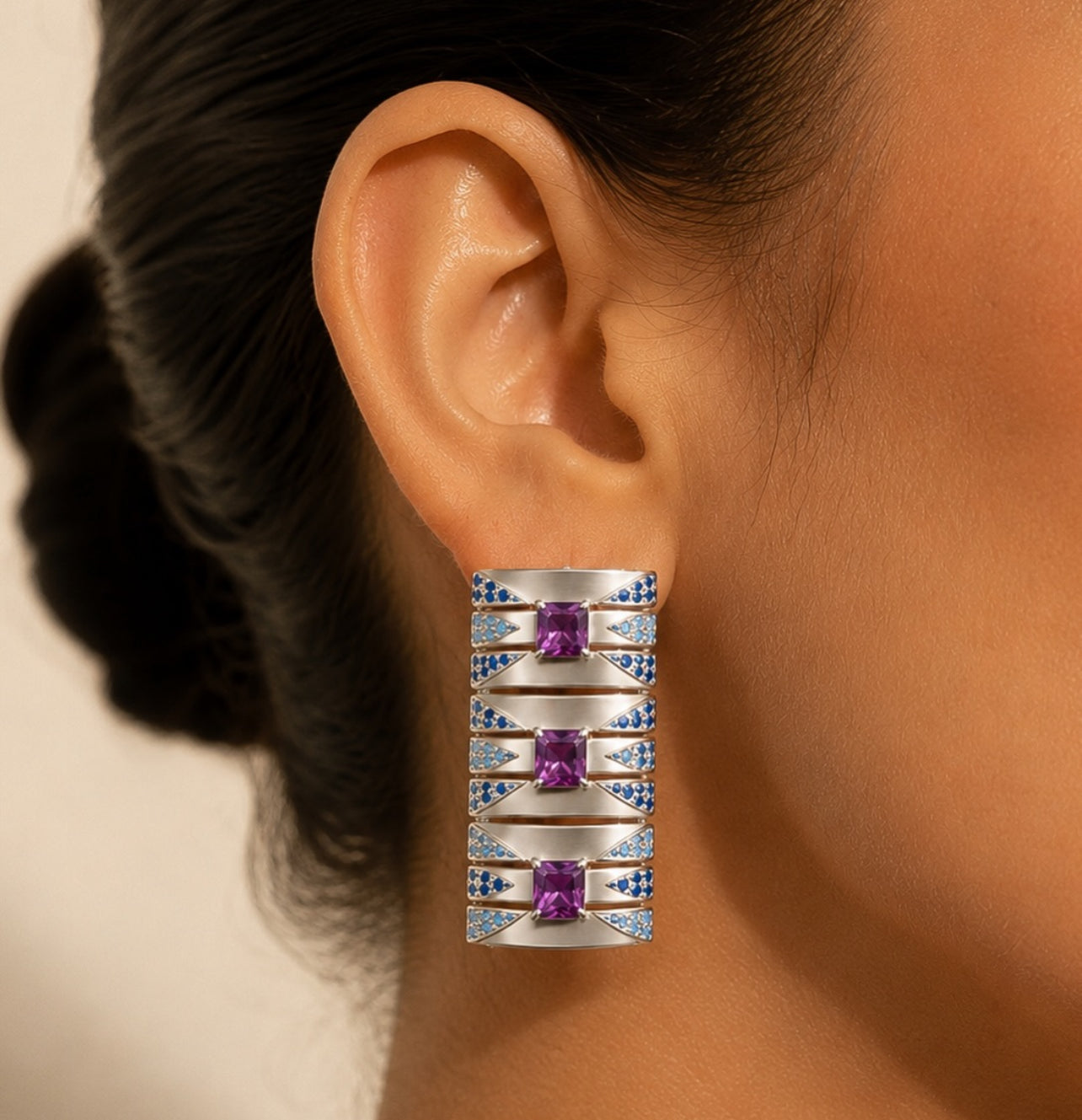 Amethyst Statement Jewelry Set “Pre-order “