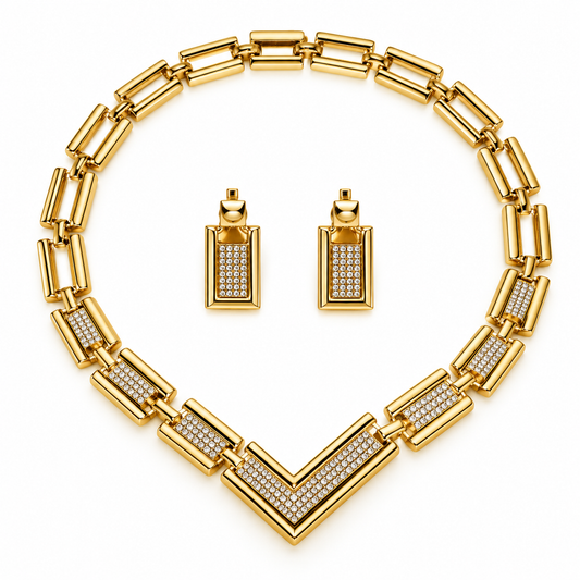 1980’s VINTAGE Golden Cascade Set