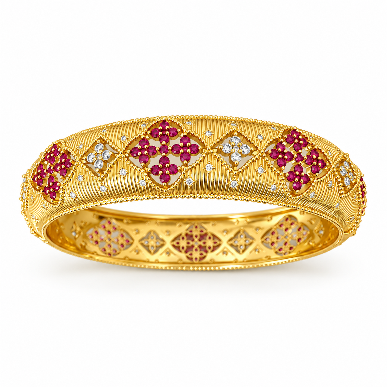 Ruby Arabesque Bracelet “Pre-order “