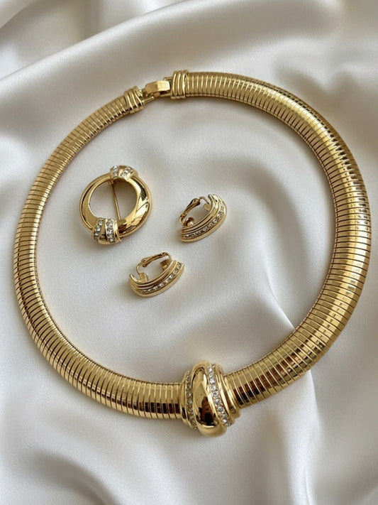 Golden Elegance Vintage Omega Set