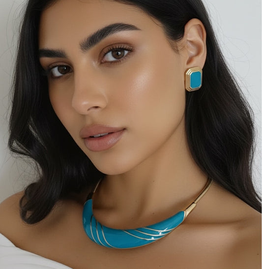 Turquoise Twist Set