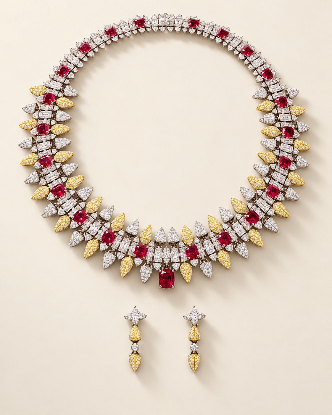 Ruby Radiance High Jewelry Set