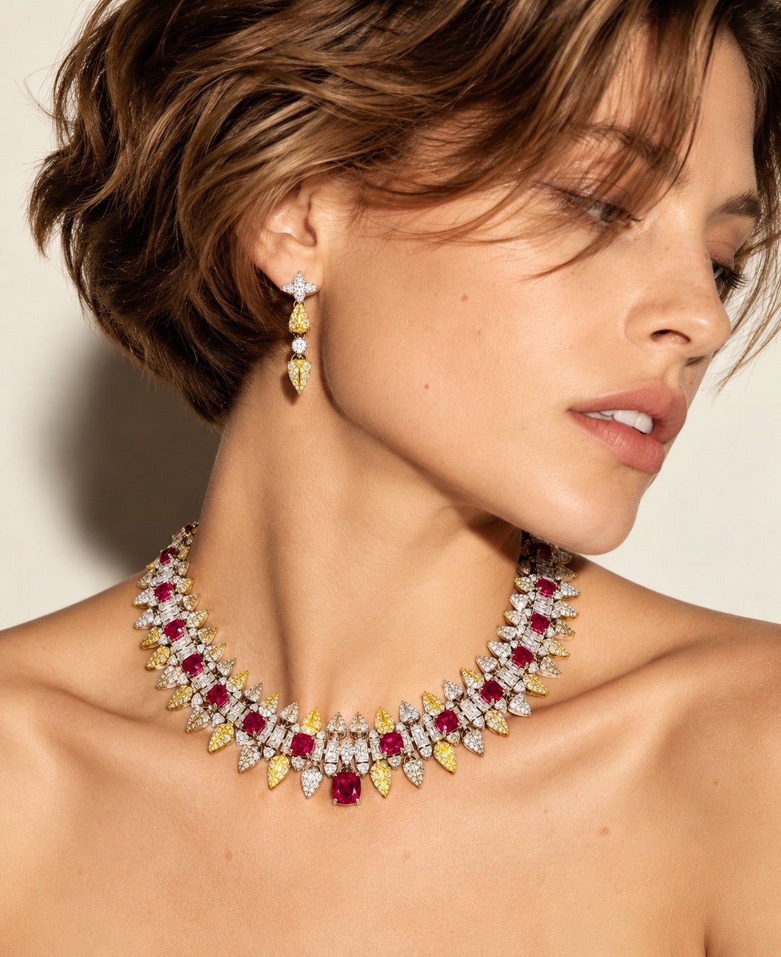 Ruby Radiance High Jewelry Set