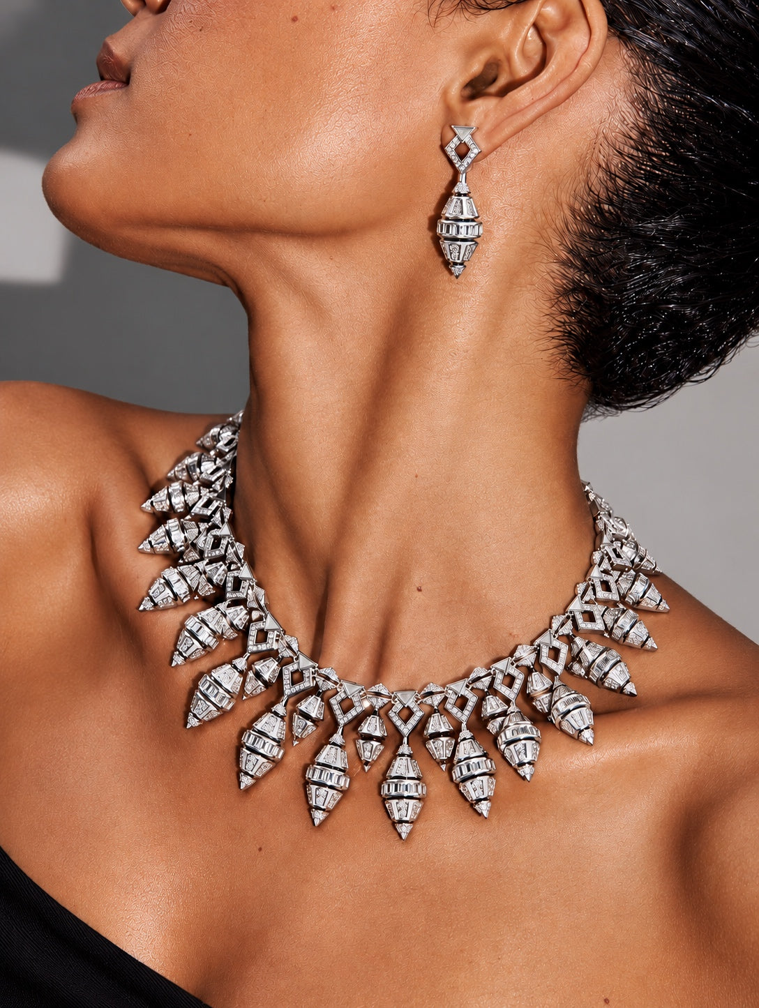 The Imperial Art Deco Crystal Jewelry Set “Pre-order “